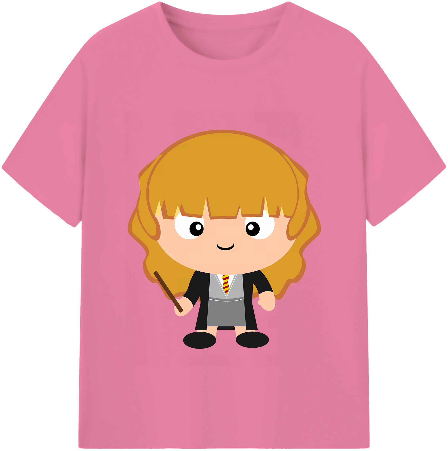（画像用） Harry Potter ハリー・ポッターシリーズ 綿100％半袖Tシャツ（フロントプリント）